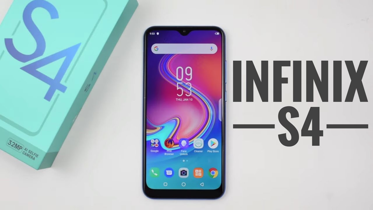 Infinix S4 Unboxing, Hands on | 32MP Selfie Camera | Triple Rear Camera Smartphone under Rs. 9000