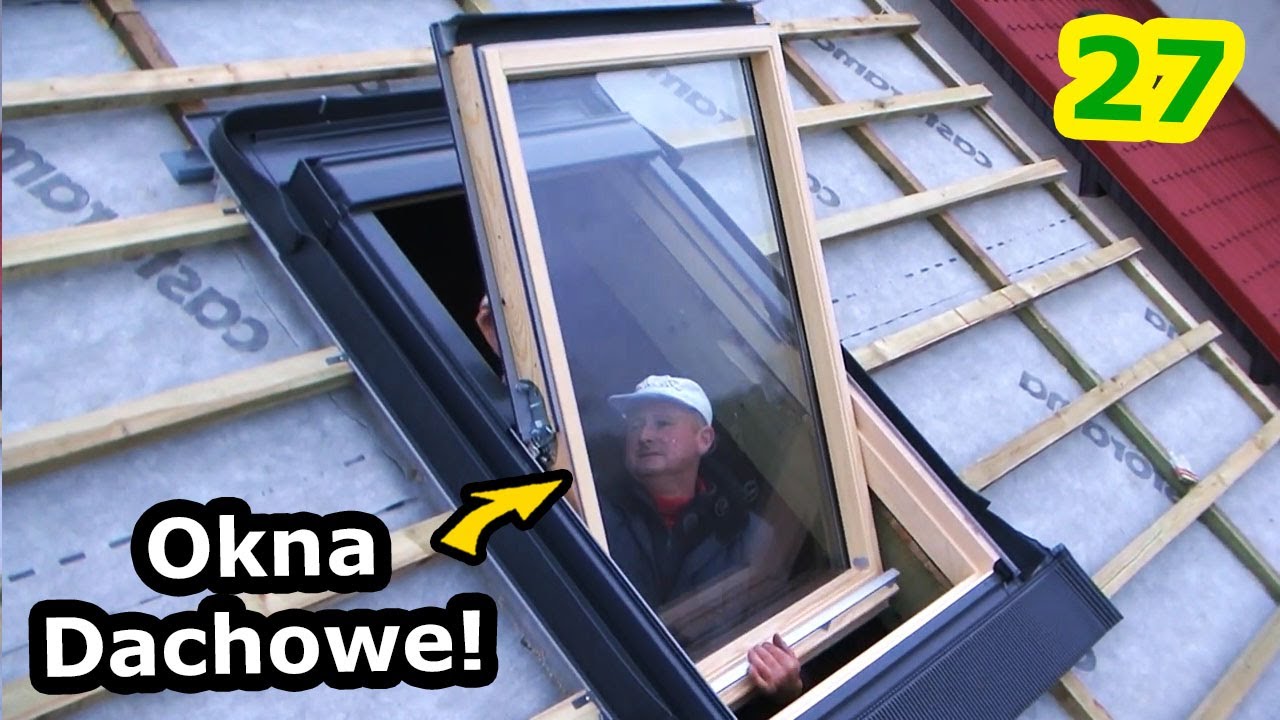 Montaż Okna Dachowego na Połaci !!! - Jak Wyciąć Otwór i Założyć Kołnierz? *Okno Velux (Vlog 27)