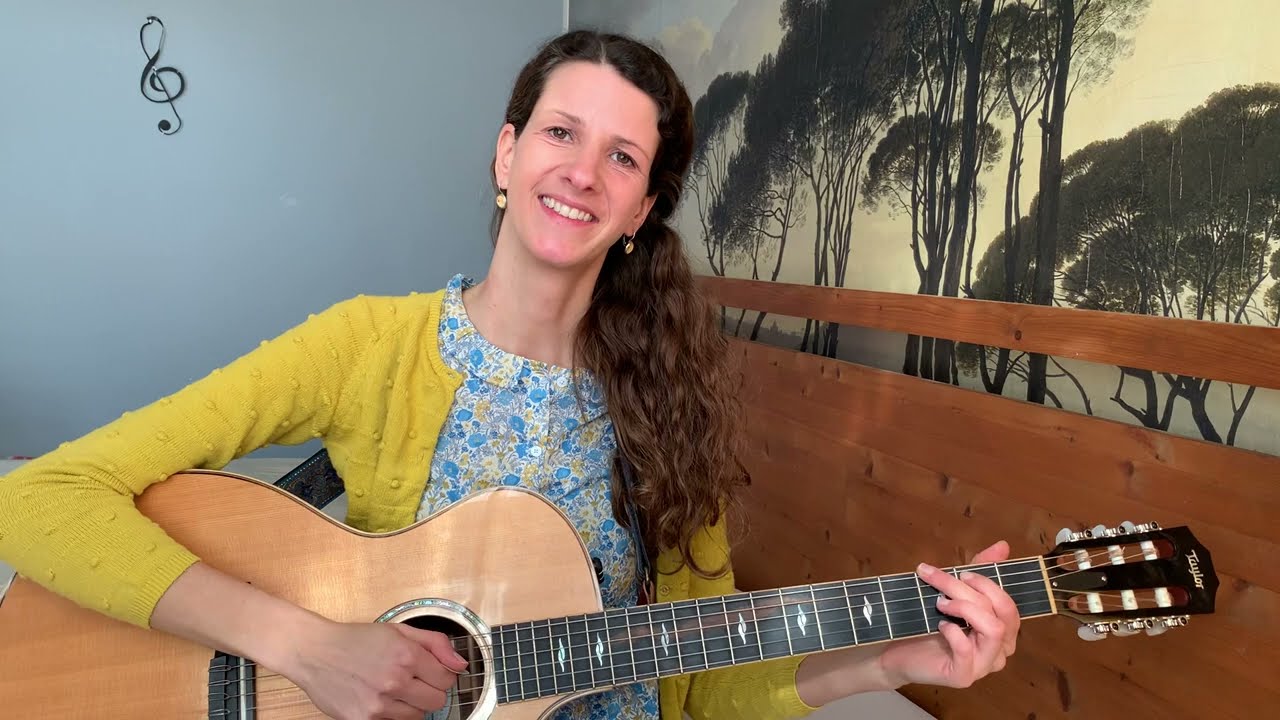 Ich lieb den Frühling (Gitarrenbegleitung mit Schlagmuster)