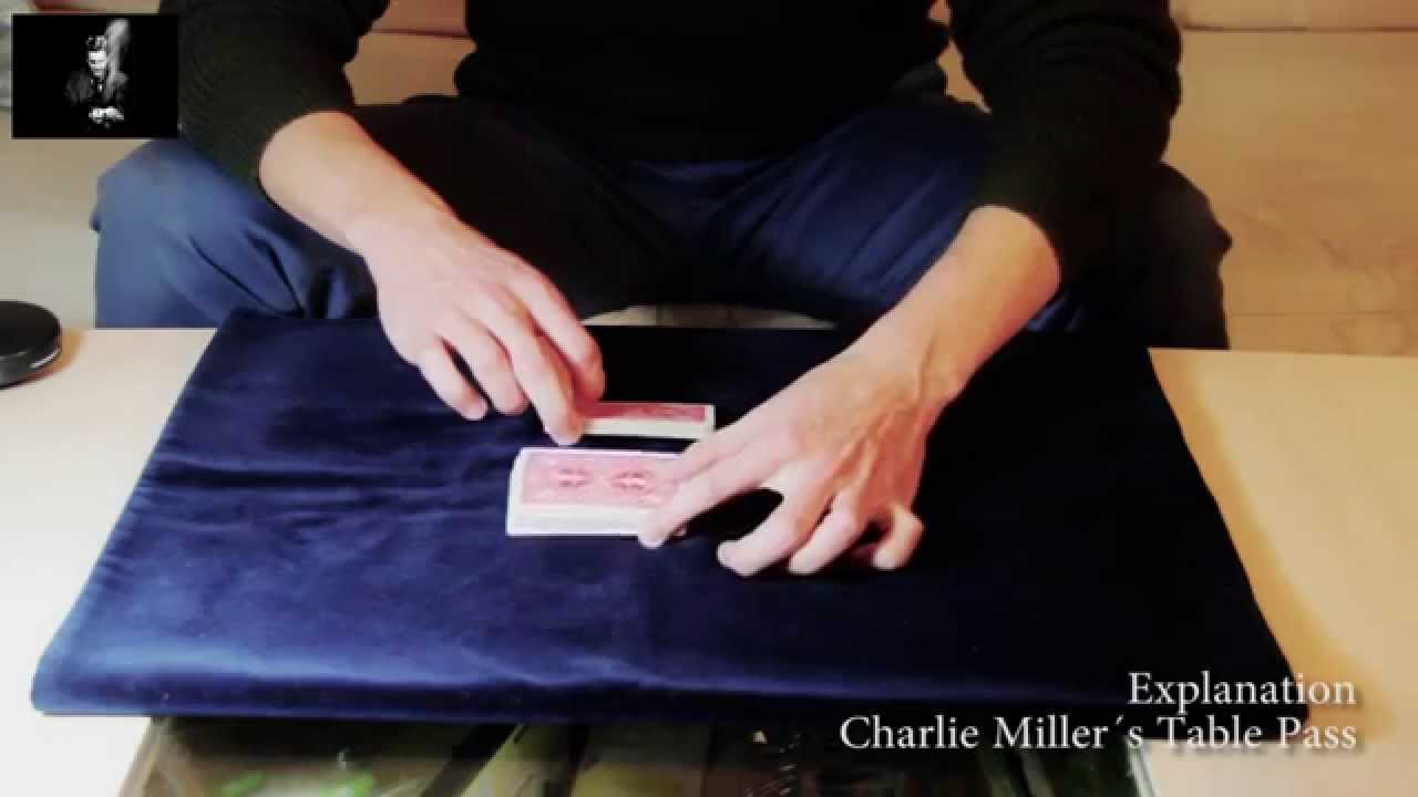 Charlie Miller`s Table Pass - Explanation // A pass everyone can do