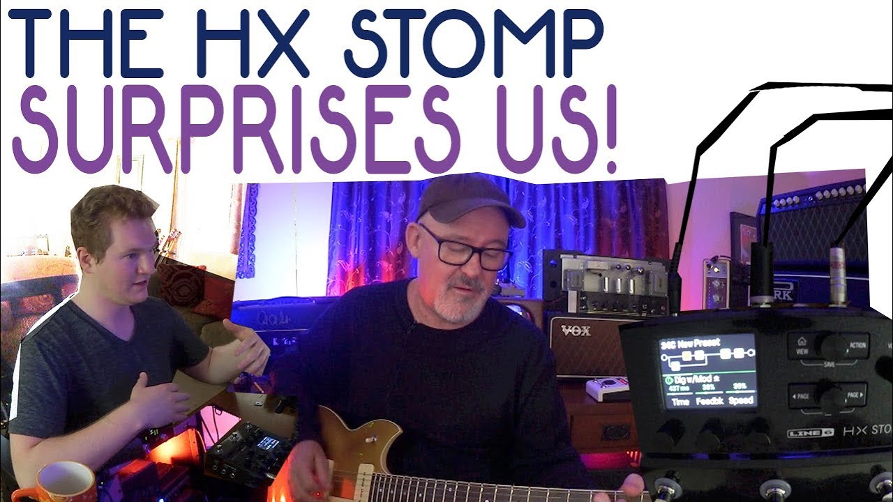 Line 6 HX Stomp Guitar Multi-effects Demo I Tim Pierce | Aidan Scrivens