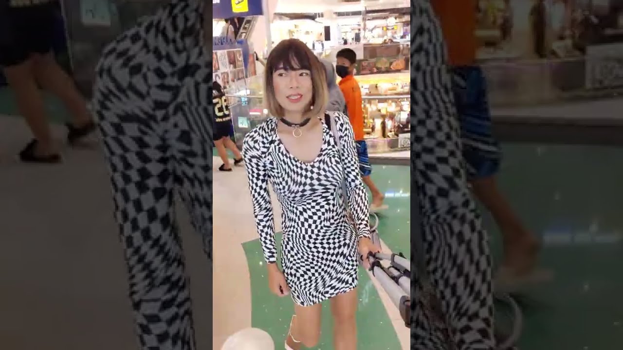 Lizy  Crossdresser outdoor part 41