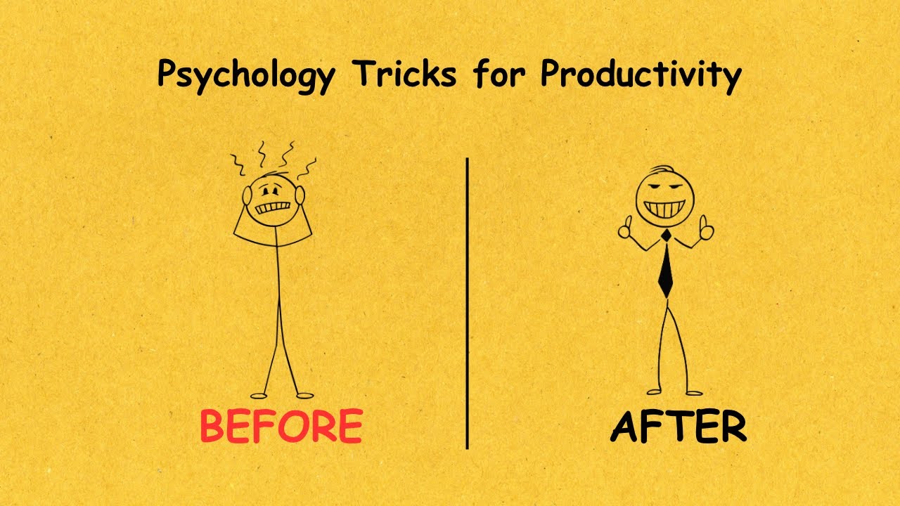 5 Psychological tricks to instantly boost your Productivity