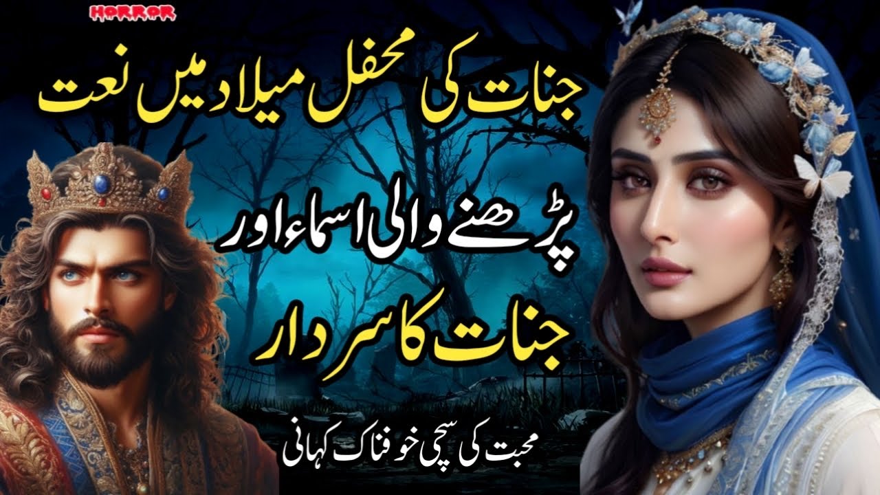 JINNAT KI MEHFIL MILAD MEIN NAAT PARHNE WALI ASMA AUR JINNAT KA SARDAR | DILCHASP KHOFNAK KAHANI