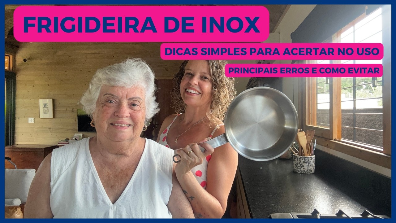 Não passe raiva com a panela de inox que gruda, calma que hoje vamos te ajudar.