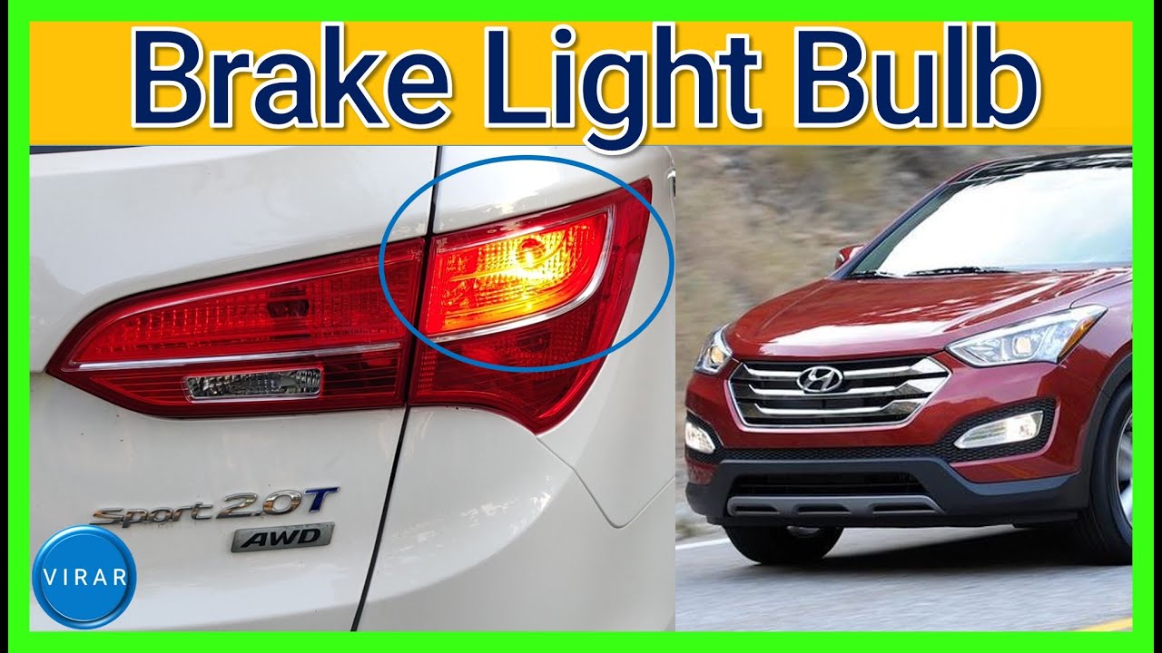 Replace Brake Light Bulb - Hyundai Santa Fe (2013-2018)