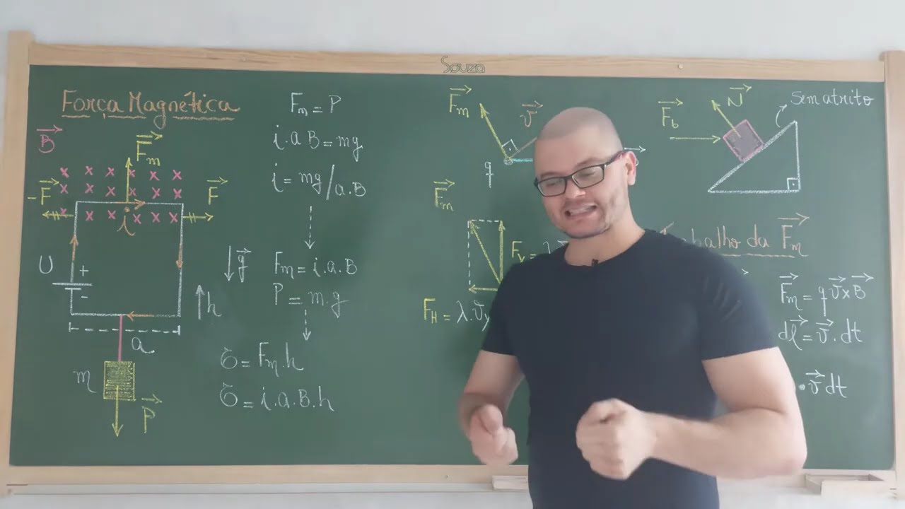 177: Eletromagnetismo - Ler Descrição - Trabalho Da Força Magnética