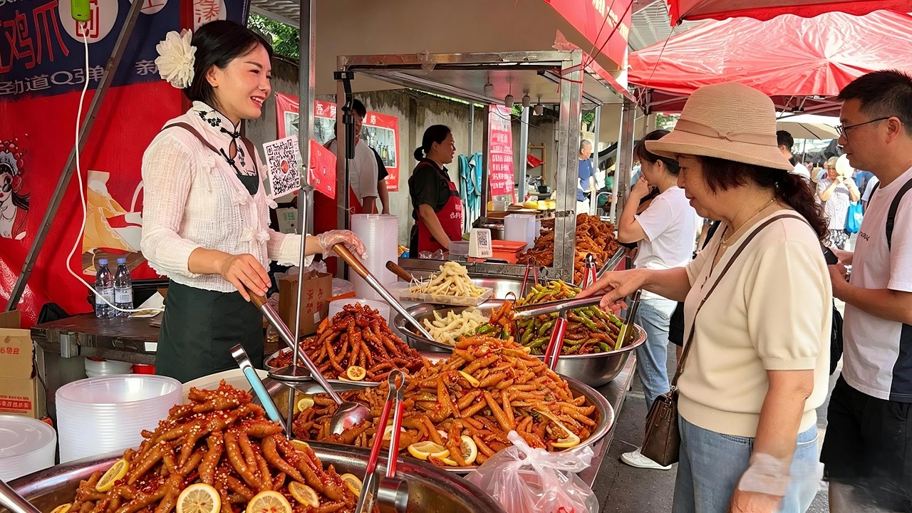 Extreme China Street Food! 50+ Chongqing Spicy Foods, Legendary Braised Goose & Market Tour