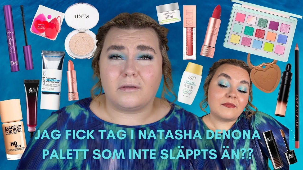Värdelös viral concealer och palett som inte släppts än? TESTAR NYTT SMINK