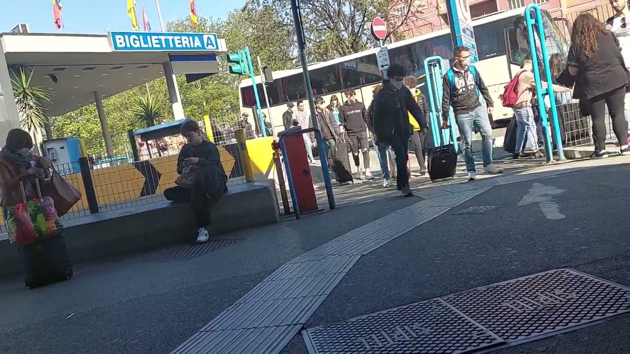 Tiburtina Bus Station Rome #lenlengsU2Bchannel #Tiburtina