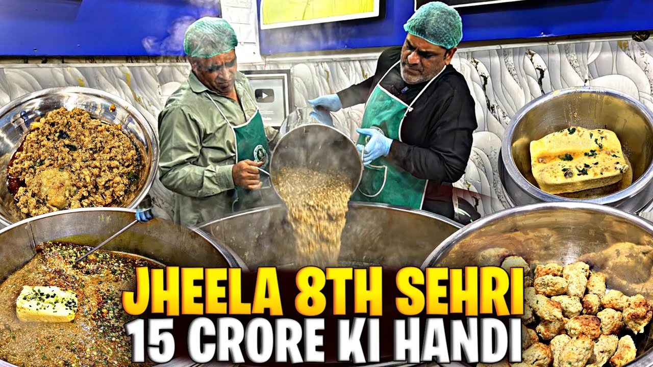 JHEELA SEHRI MEI 15 CRORE KA KEEMA LGAYA😱RESTAURANTS KO CHALLENGE KRDIA😤JHEELA FOOD POINT LAHORE