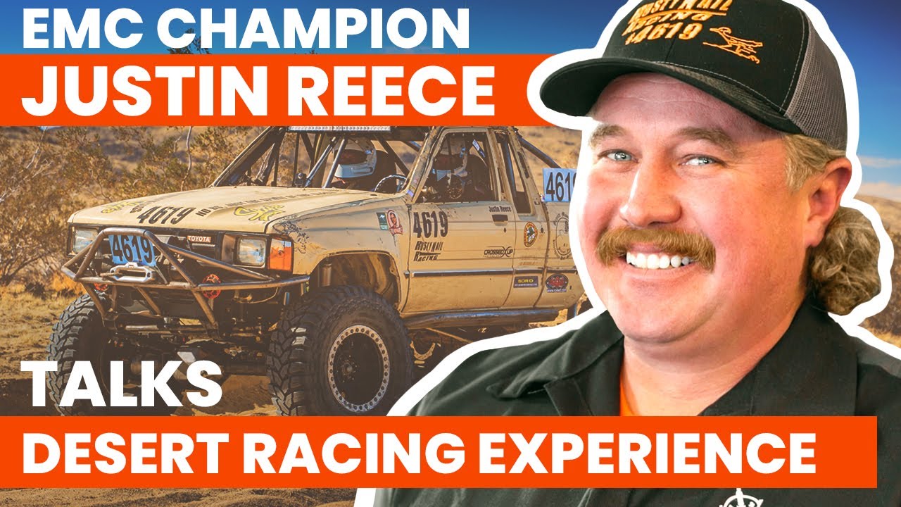 EMC Champion Justin Reece Talks || DESERT RACING EXPERIENCE (PT 1) || Battle of the Badlands