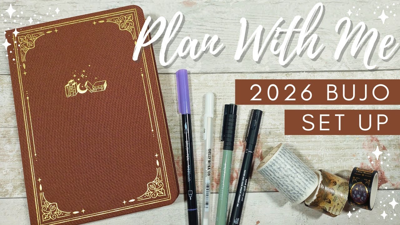 2026 Bullet Journal Set Up | Plan With Me