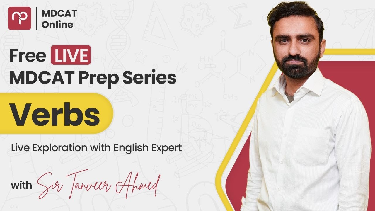 MDCAT English Live with Sir Tanveer