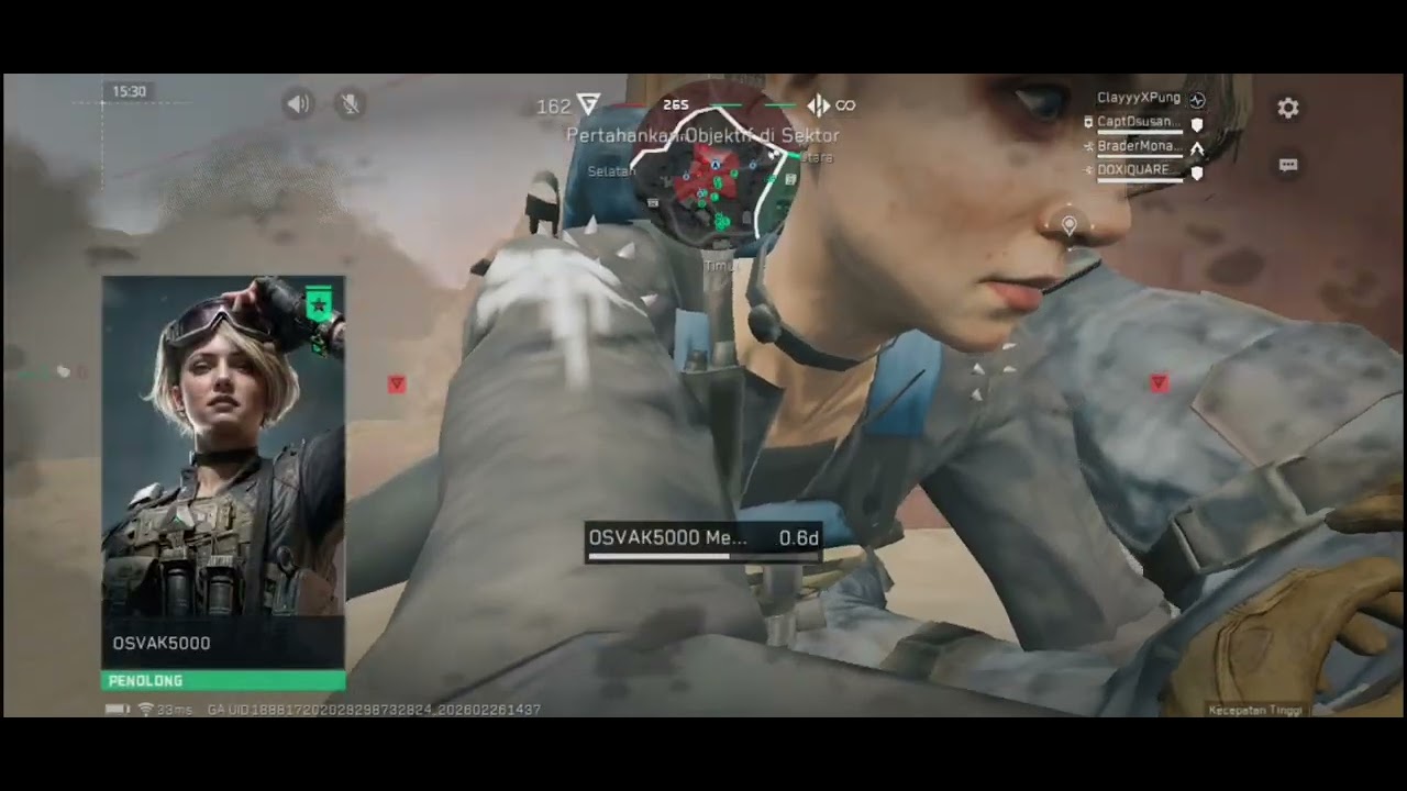 Push Rank mode warfare dulu di map Cracked menggunakan senjata K437