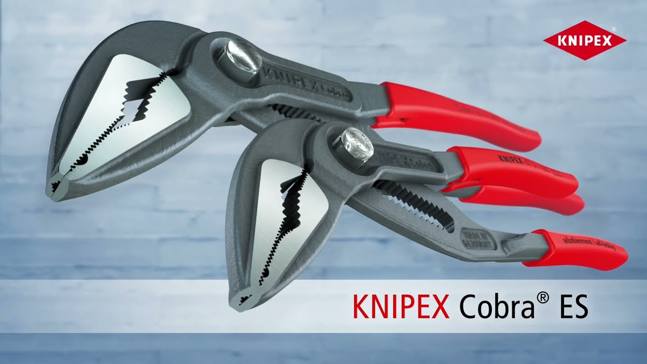 New KNIPEX Cobra® ES | 87 51 180 & 87 51 250