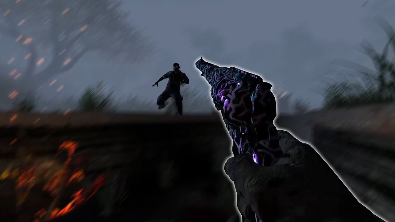 BO1 ZOMBIES, BUT IM STUCK IN A TRENCH...