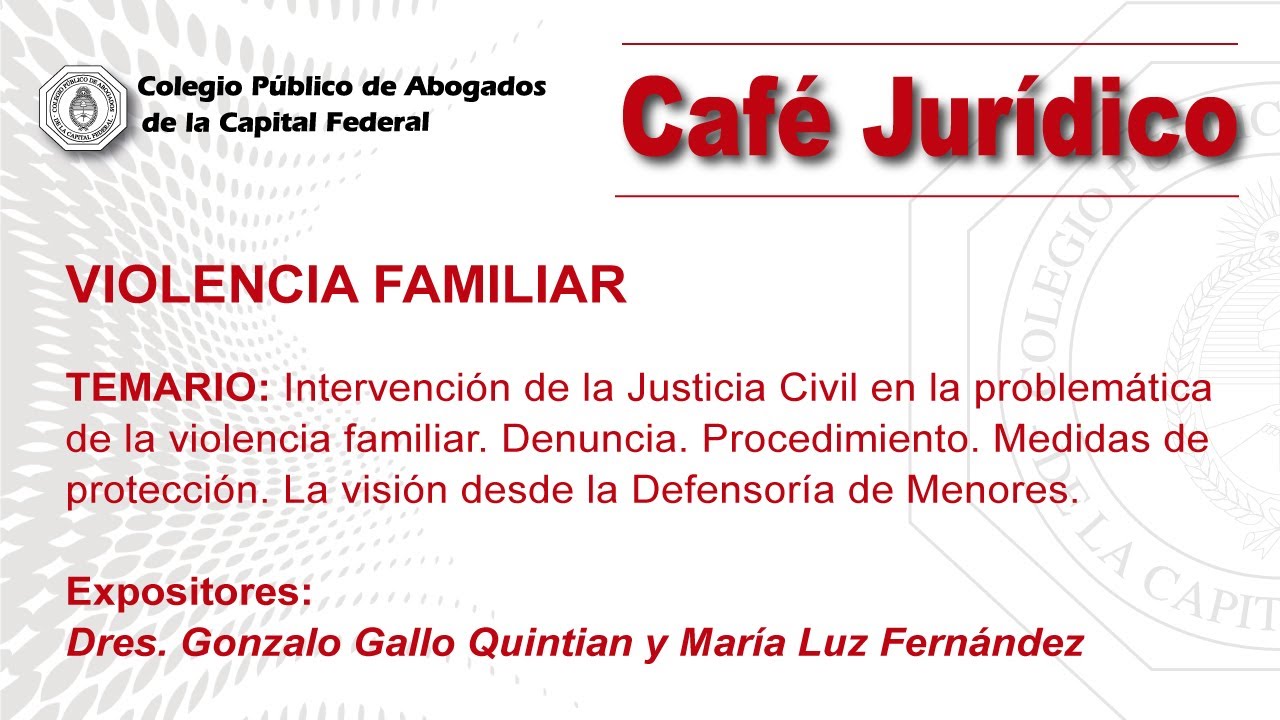 Videoconferencia: Café jurídico 
