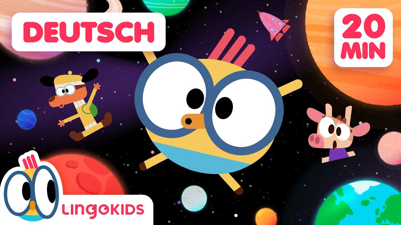 DIE PLANETEN 🌍 Lernlieder über das Weltall mit Lingokids