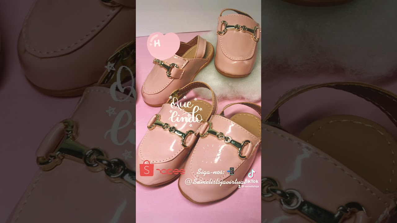 Mule Infantil Rosa, Samelis. Compre na Shopee. Varejo e atacado.