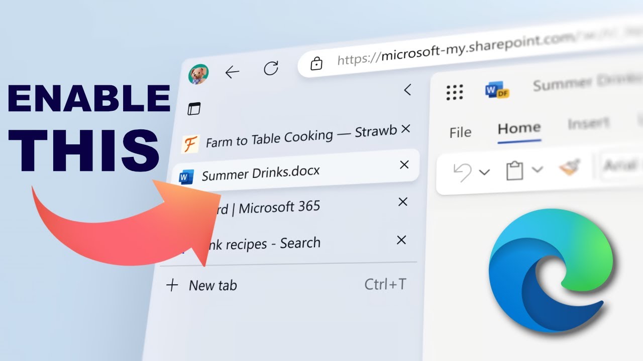 Как включить НОВЫЙ интерфейс и функции Microsoft Edge! | Phoenix Visual Design