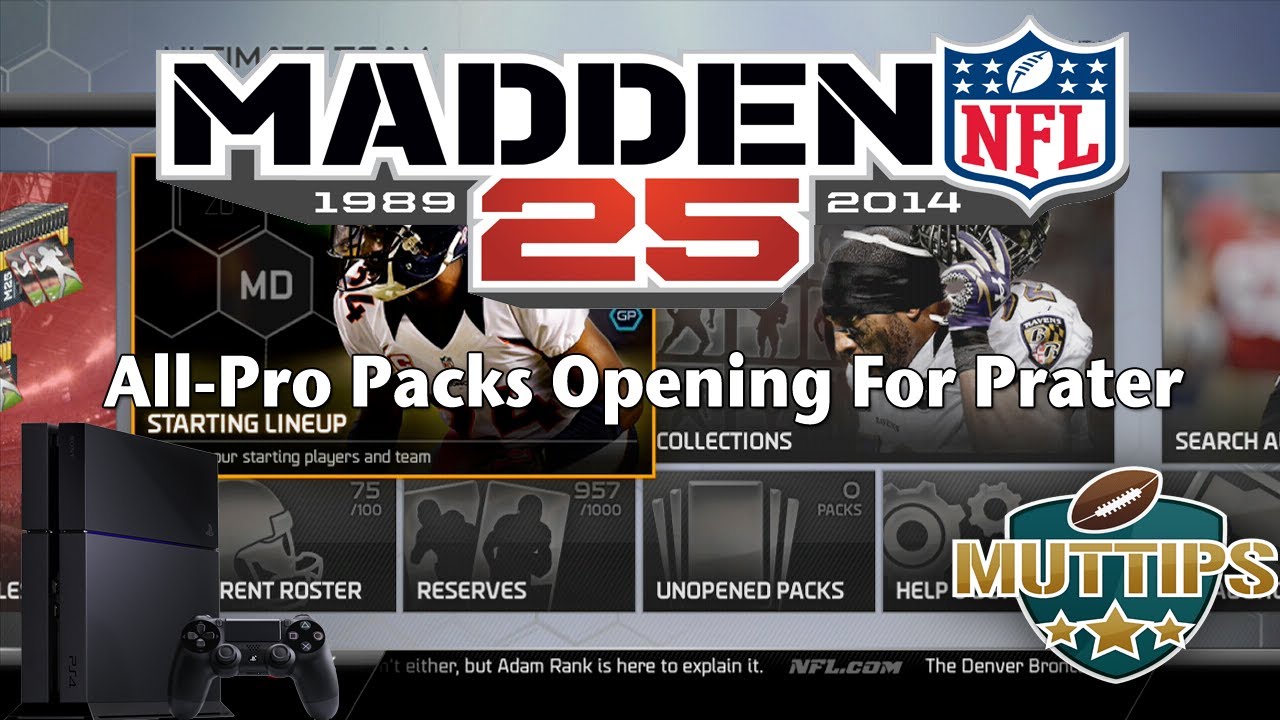 Madden 25 Ultimate Team Pack Opening For Prater