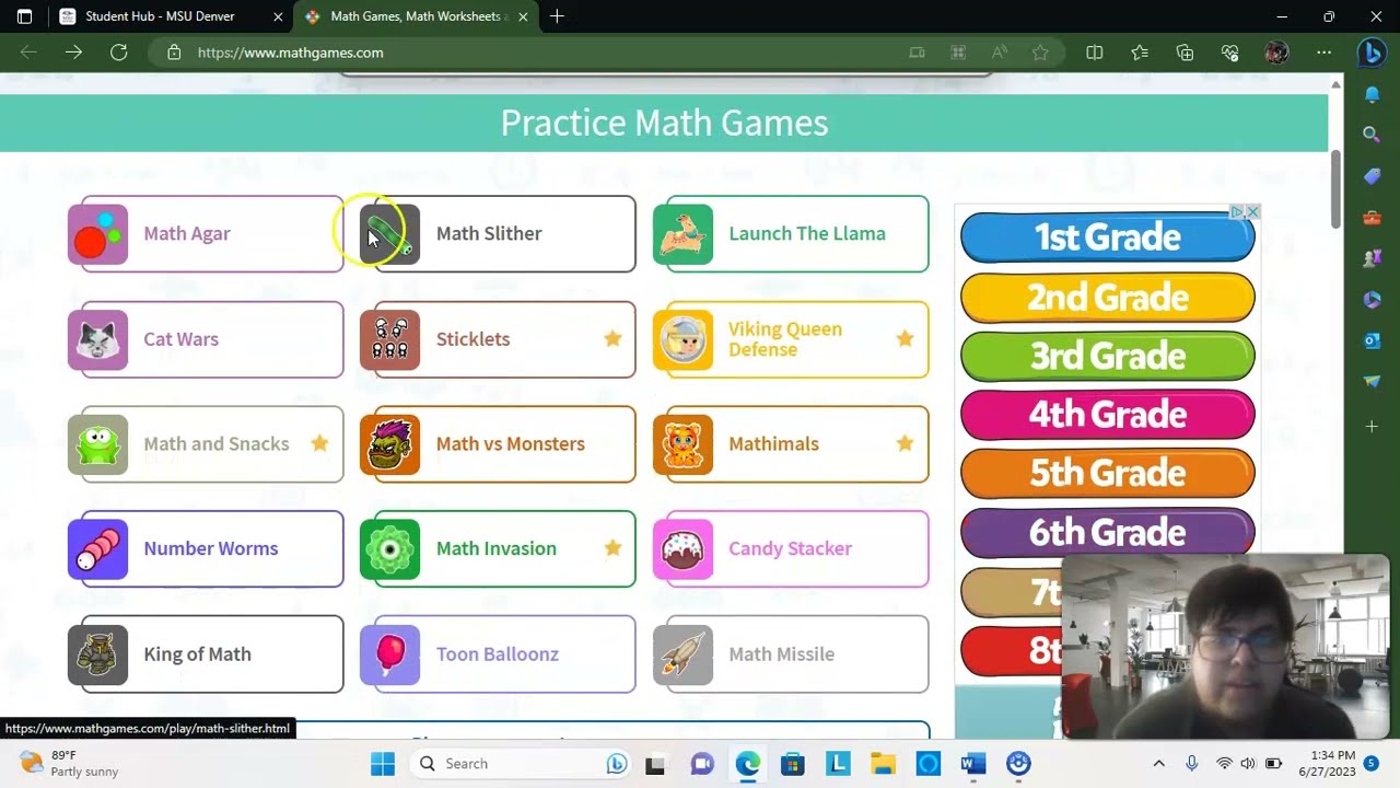 K-8 Common Core Math Games