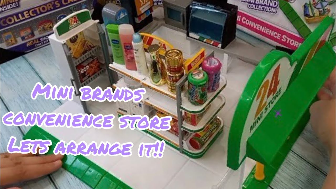 Mini Brands GOLD ITEMS in MINI CONVENIENCE STORE | Lets Arrange It!