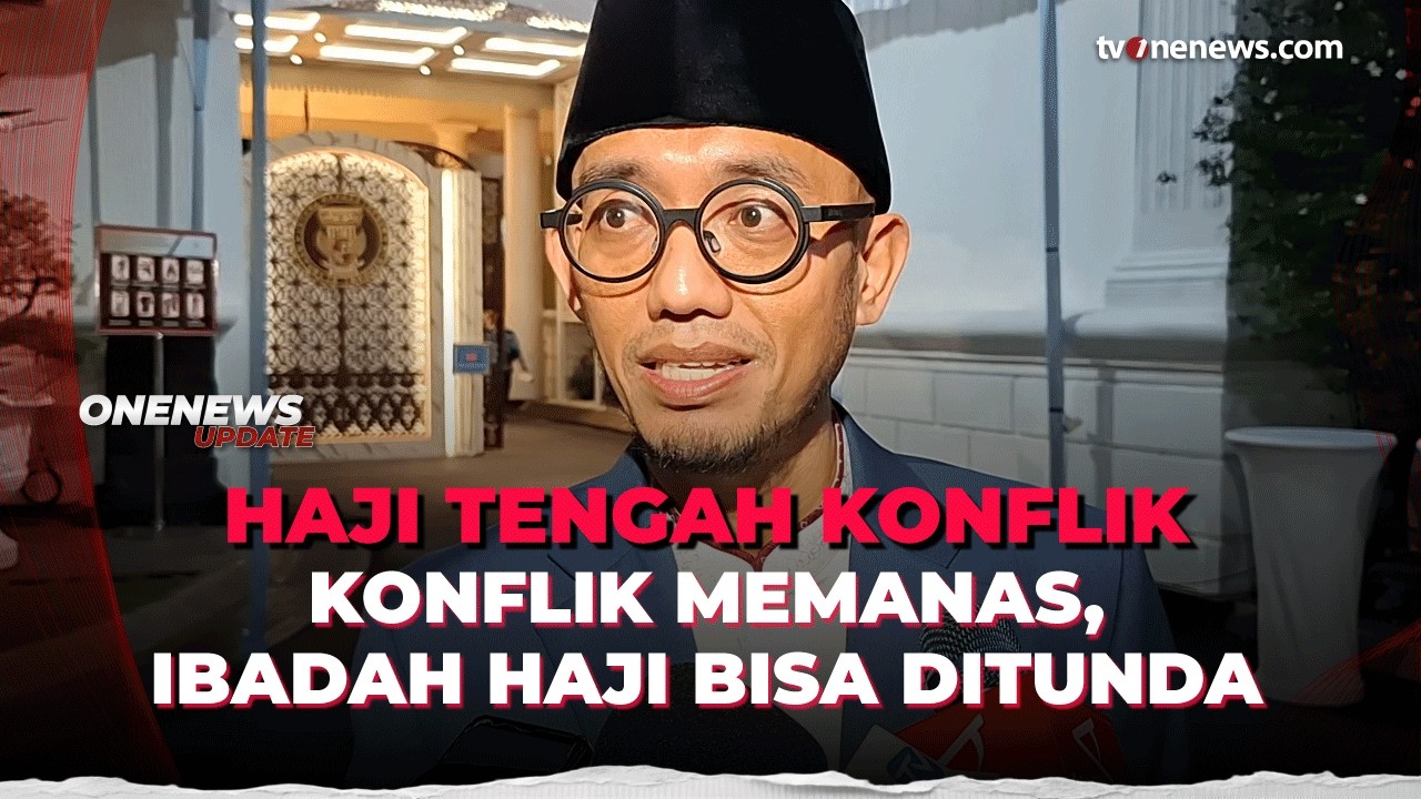 Konflik Timur Tengah Memanas! Pemerintah Siapkan Rute Alternatif-Haji Ditunda | OneNews Update