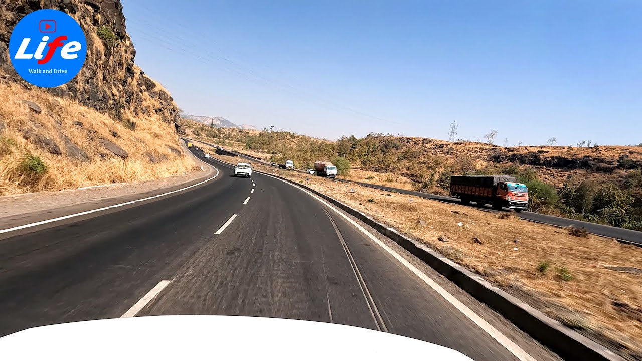 Kasara Ghat Drive 4K - Mumbai To Nasik Route | India