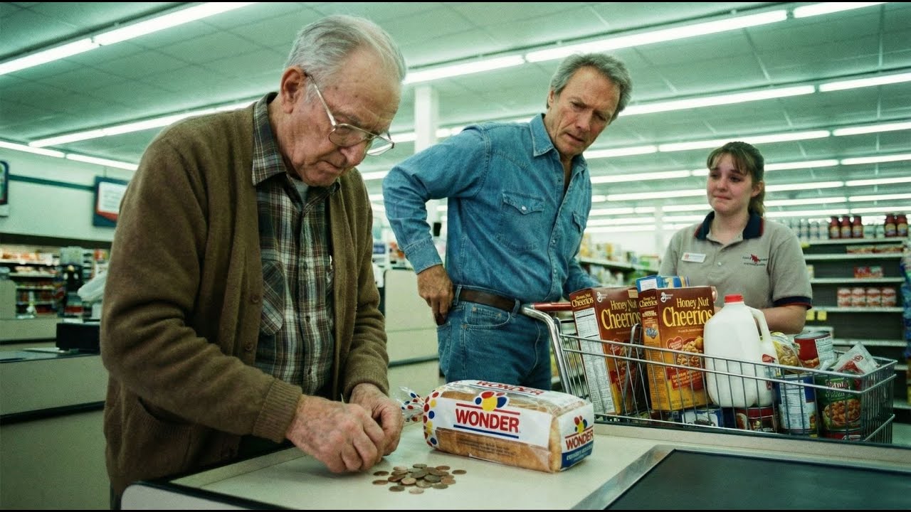 Clint Eastwood Saw an Elderly Man Counting Pennies for Bread at a Grocery Store—What He Did Next