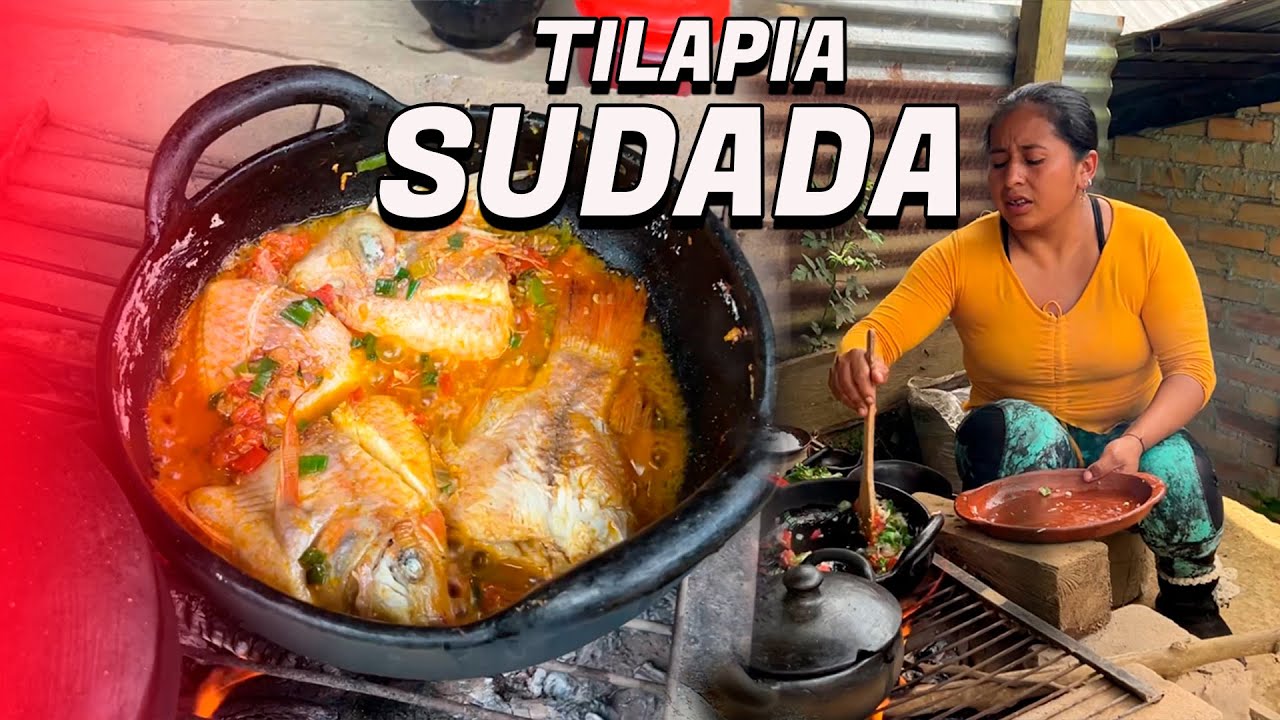 Tilapia sudada al estilo de Doña Viky