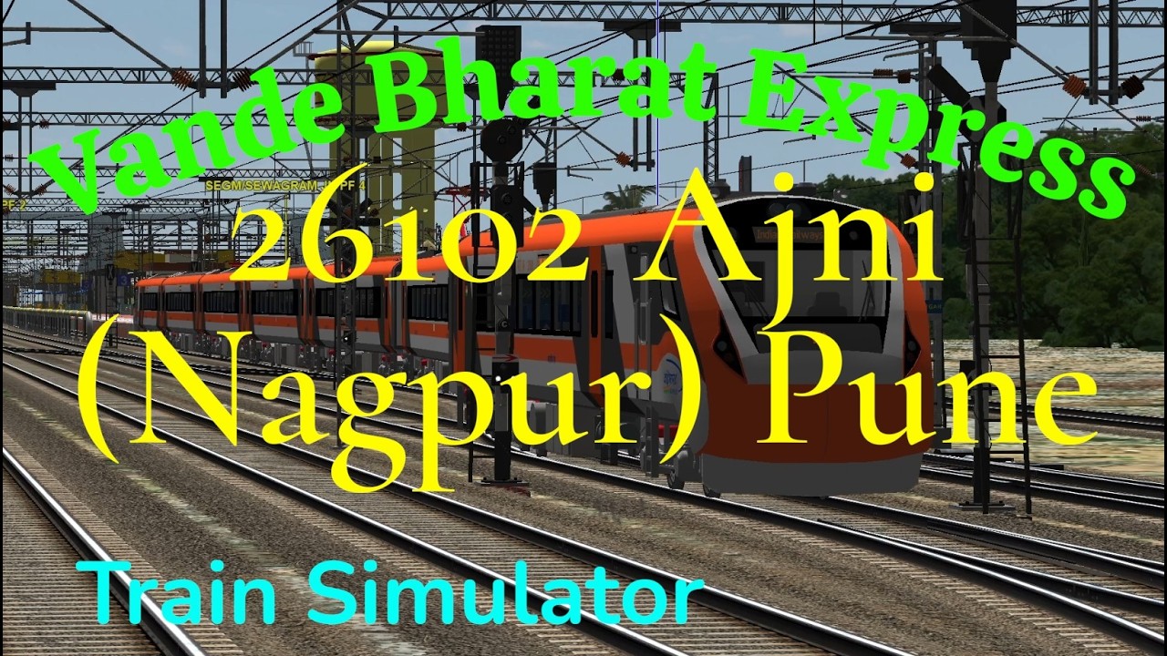 26102 Ajni (Nagpur) Pune Vande Bharat Express From Ajni To Wardha Jn.