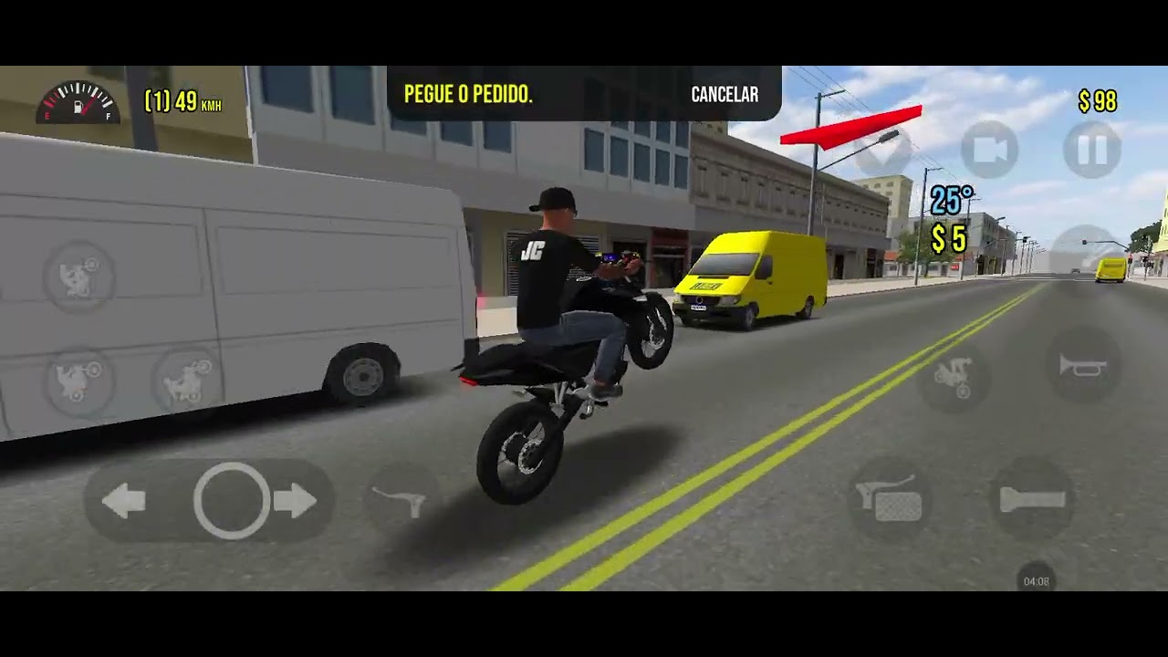 Tentado da fuga no MOTO WHEELIE 3D #fypシ #motowheelie3d #fypシ゚viral 