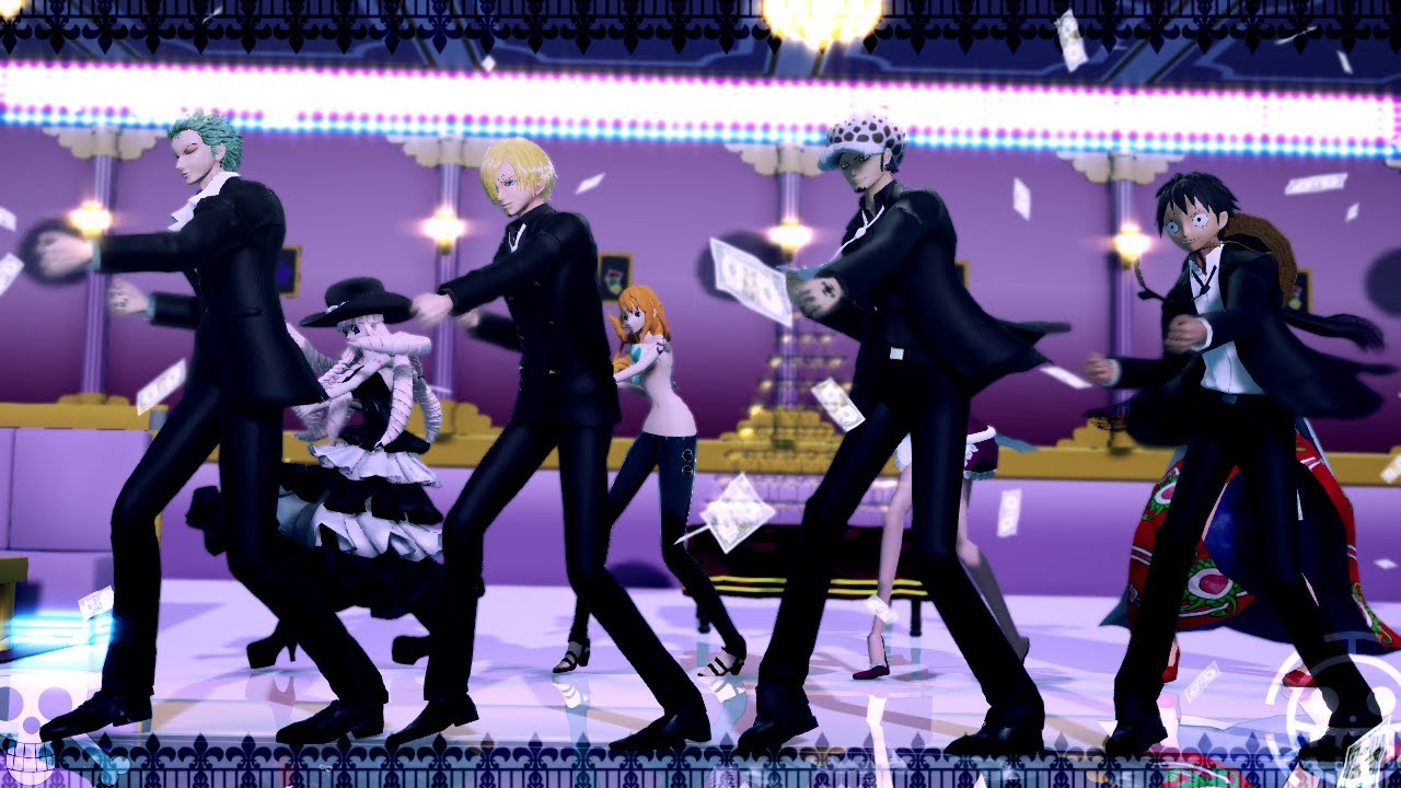 【MMDワンピ】LOVEドッきゅんとか詰め【ロー・ゾロ・サンジ・ルフィ】