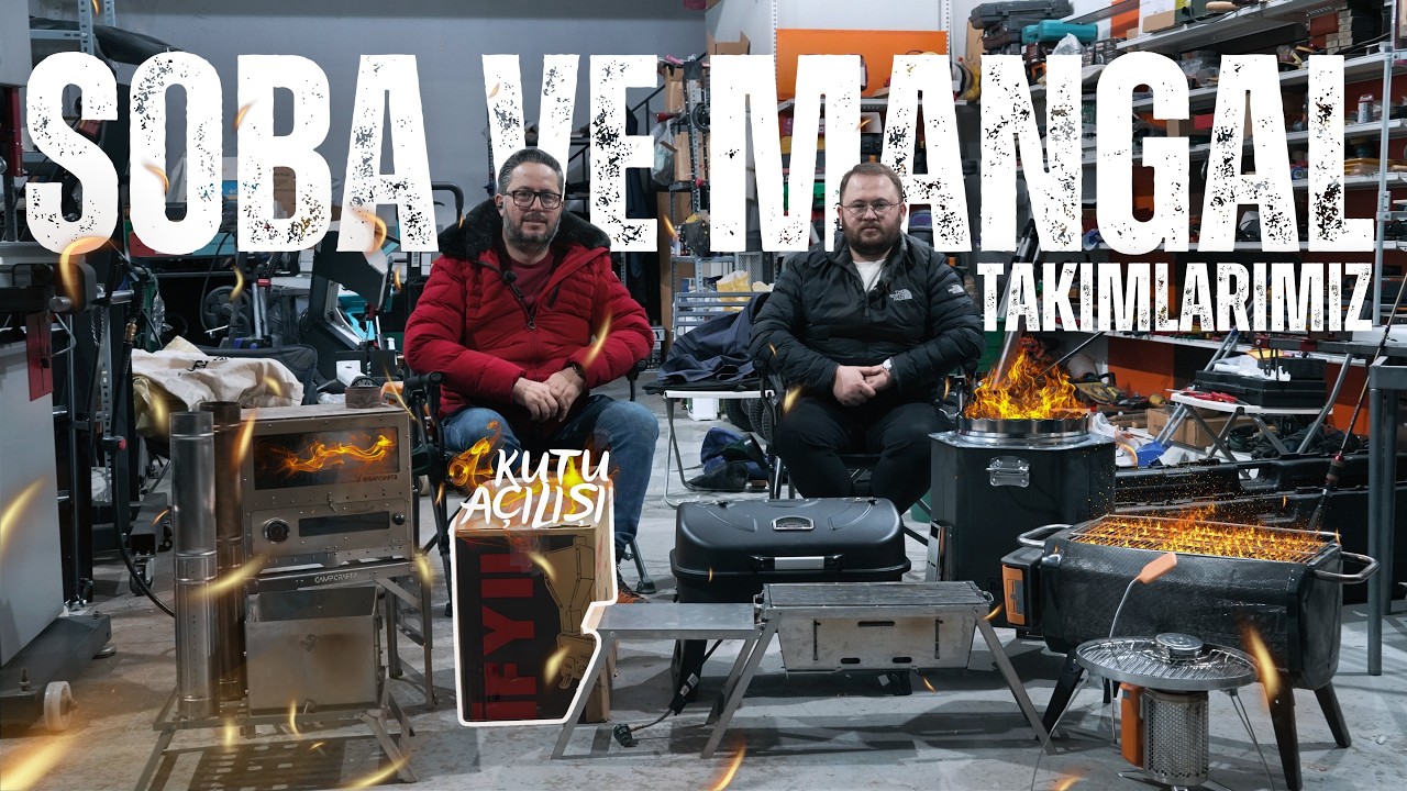 ORTALIK ALEV ALDI ! | İFYIL PELET YAKITLI KUZİNELİ KAMP VE ÇADIR SOBASI KUTU AÇILIŞI