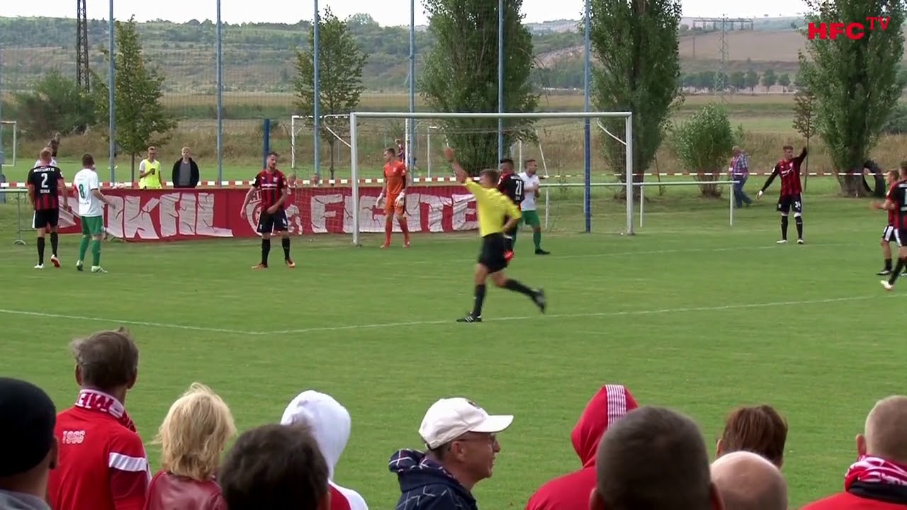 FSA-Pokal 2017/18, 2. Runde: 1.FC Romonta Amsdorf - Hallescher FC
