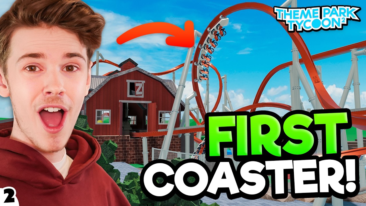Building The FIRST ROLLER COASTER in Clearside Valley! (#2)