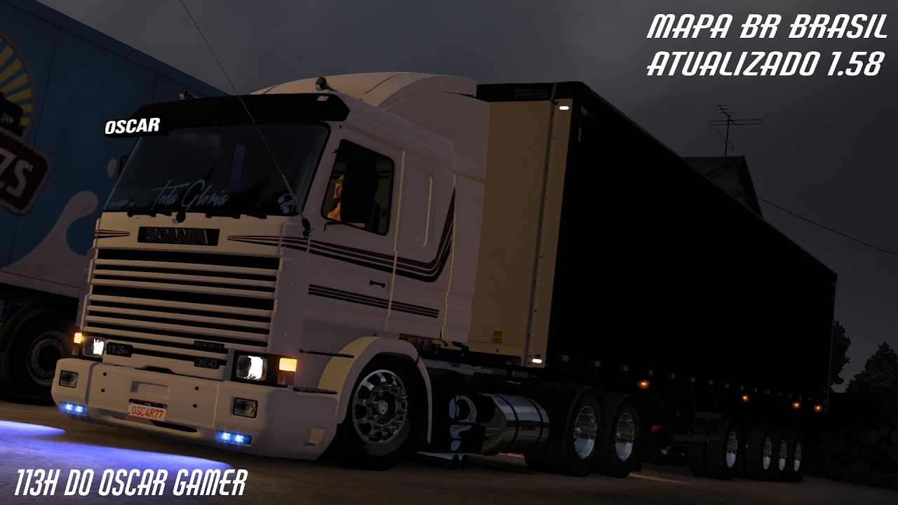 @MAPABRBRASILETS2 ATUALIZADO  E SCANIA 113H DO @OSC4R_G4M3R | ETS 2 .1.58