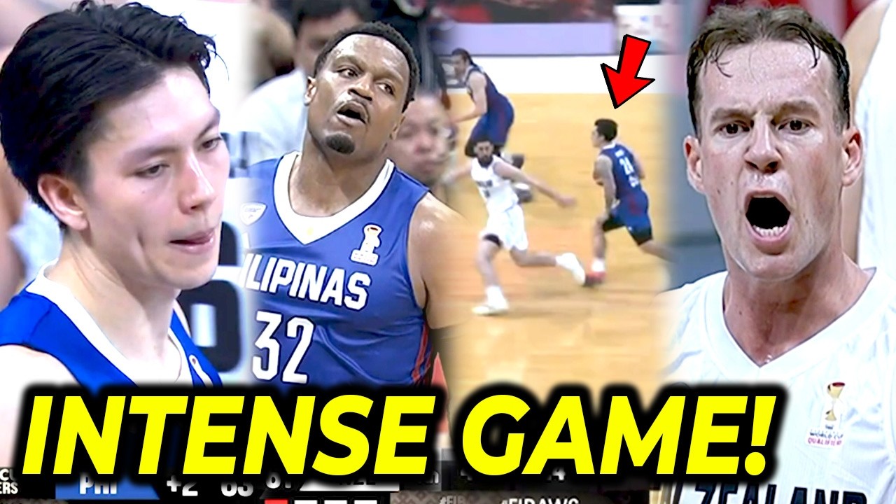 WILD ENDING! New Zealand vs Philippines, kagulo ang MOA Arena kay Dwight Ramos!