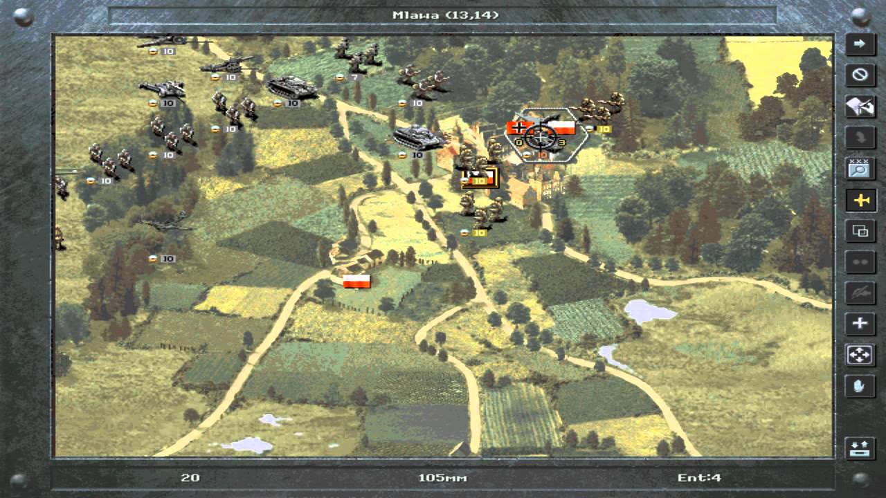 Panzer General 2 Blitzkrieg Campaign #2 (unit loss 0 enemy units all enemy unitsdestroyed)