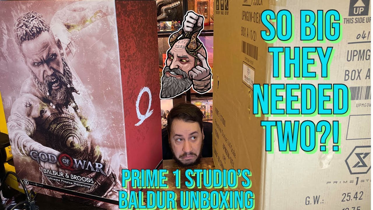 Baldur (God Of War) 1:4 Scale Statue from Prime 1 Studio's | Unboxing