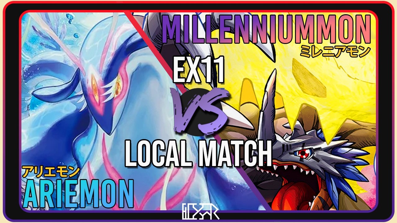 Миллениуммон против Ариемона [Локальный матч Digimon TCG EX11] Комментарии к матчу