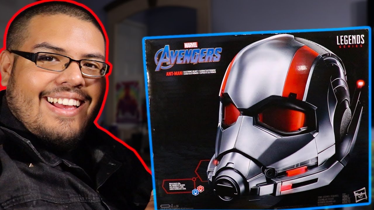 Marvel Legends Ant man Mask Unboxing