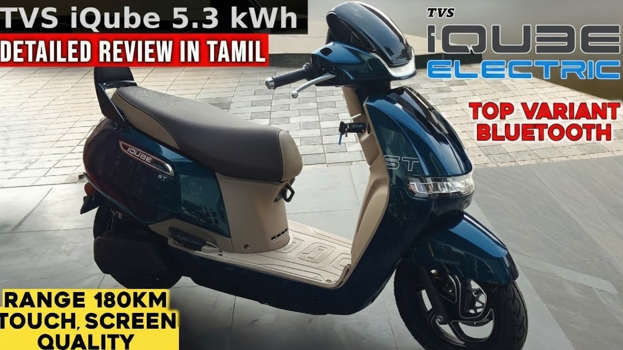 All New Tvs iQube 5.3Kwh Top Model💥 Detailed Review In Tamil|Range, Charge Time,Features & Comfort?⚡