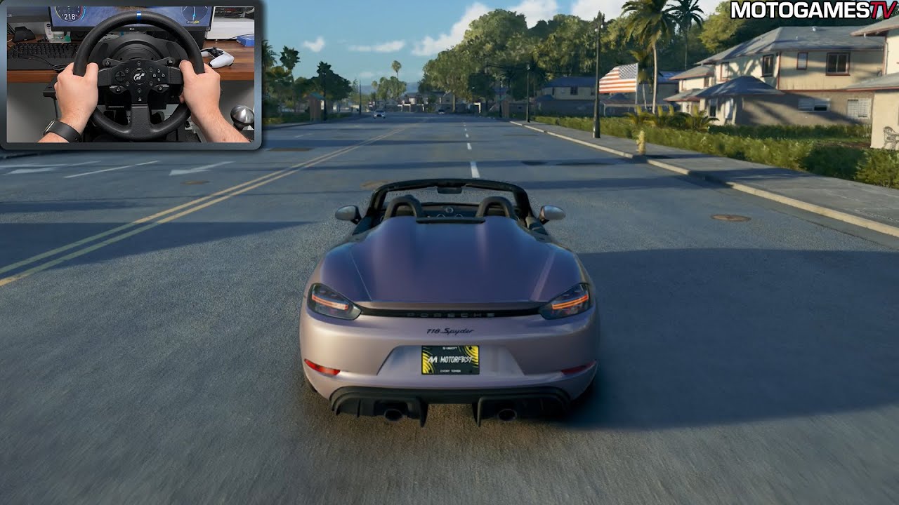 The Crew Motorfest - 2021 Porsche 718 Spyder Customization and Gameplay | PS5 Closed Beta