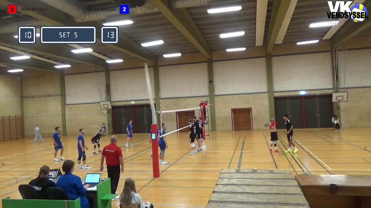 VK Vendsyssel herrer i 2. division VS Ikast herrer i 1. division  Pokal turnering