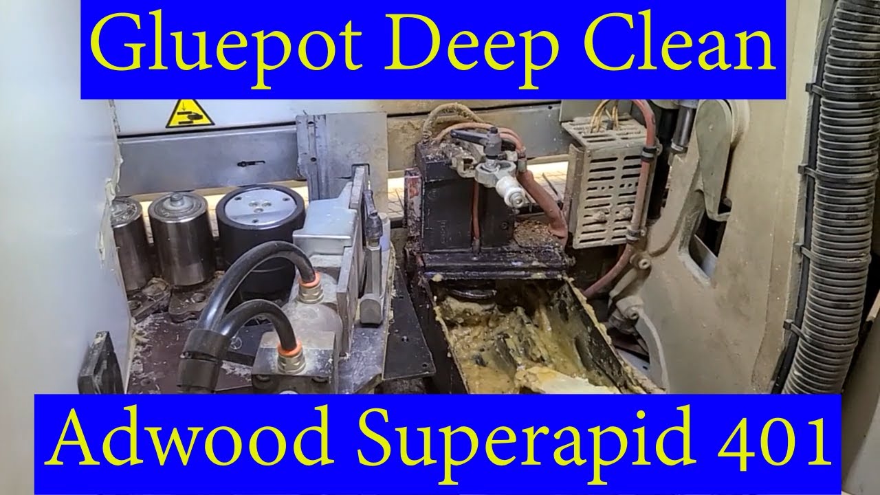Edgebander Gluepot Deep Clean