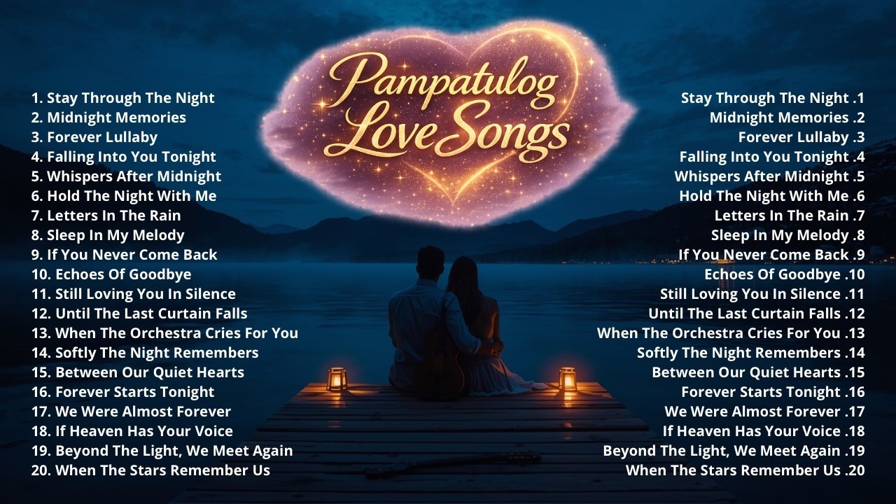 OPM 80s 90s Love Hits 🎧 Calm Night Medley 2025 Pampatulog