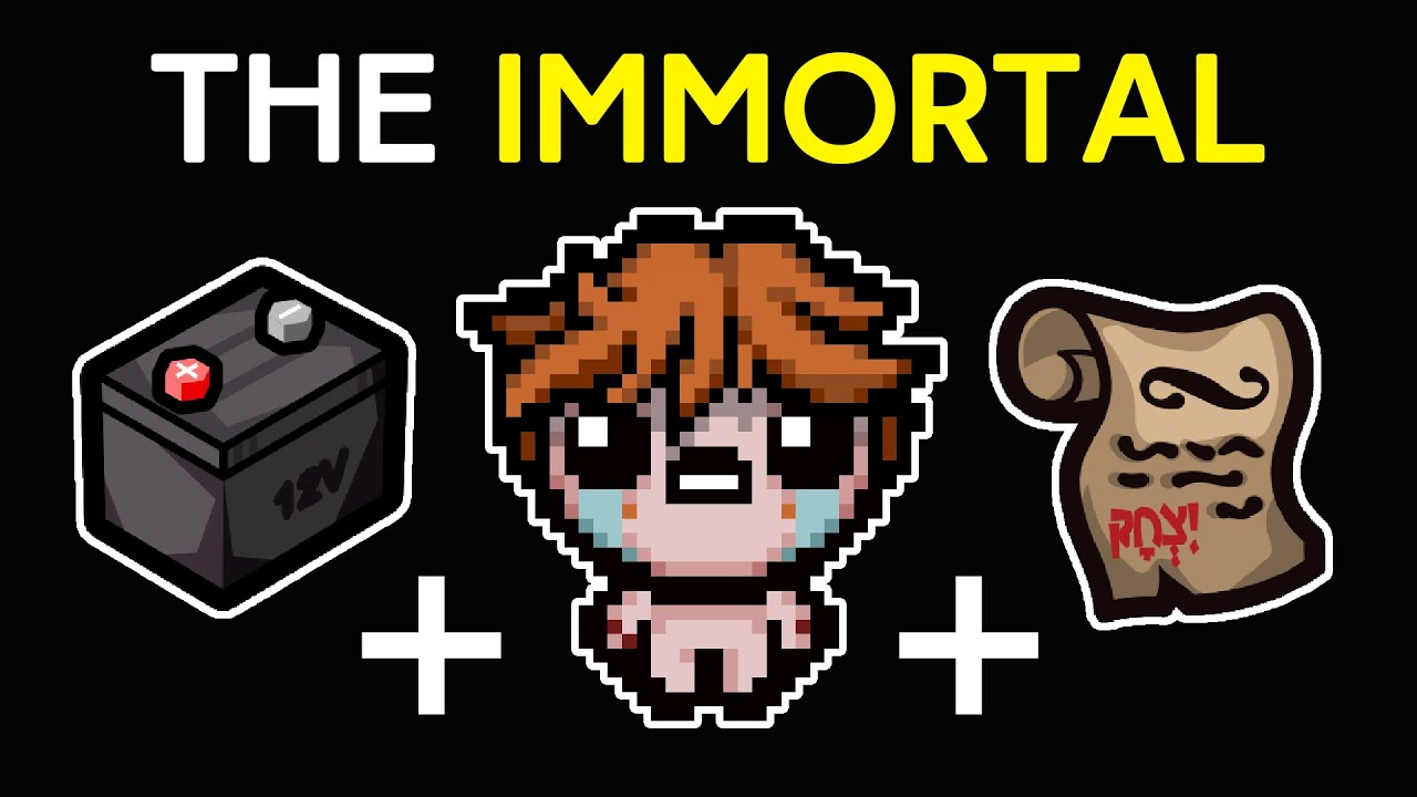 This Synergy makes Tainted Lazarus Immortal!